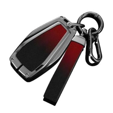 Imagem de Capa de couro para chave de carro, bolsa de liga de couro compatível com geextremamente emgrand x7 ex7 coolray atlas boyue gt gc9 nl3 tugella acessórios de estilo(Style7)