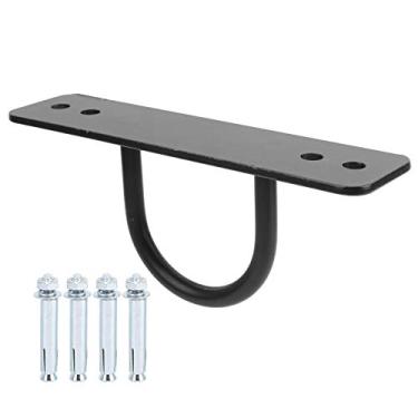 Imagem de SPYMINNPOO Gancho de Suporte de Corda de Gancho de Rede Com âncoras, 612,0g, de Fixação de Instalação de Piso para Exercícios de Corda de Batalha, Forte e Durável para Treinador de Banda de