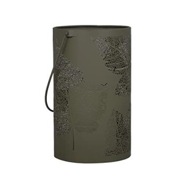 Imagem de Lâmpada de Velas LED em Metal Retrô com Folha Maple IP44 Lanterna Suspensa para Decoração Pátio Jardim e Ambientes Internos