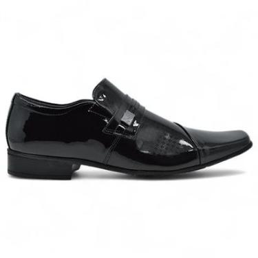 Imagem de Sapato Social Masculino Jota Pe Air Fillipo Couro Slip On-Masculino