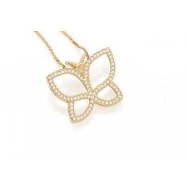 Imagem de Pingente Borboleta Folheada a Ouro - Rommanel PINGENTE JOIA FOLHEADA - BORBOLETA