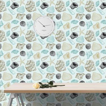 Imagem de Papel de Parede Adesivo fundo do mar 212721442 Rolo 0,58x3M