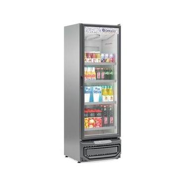 Imagem de Expositor Vertical 1 Porta GCVR45 Inox 220V Gelopar