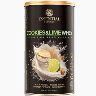 Imagem de Cookies & Lime Whey Protein Isolado (405g) Essential Nutrition
