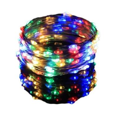 Imagem de Luzes De Fada LED USB 20-300 Com Controle Remoto 8 Modos Para Decoraçã