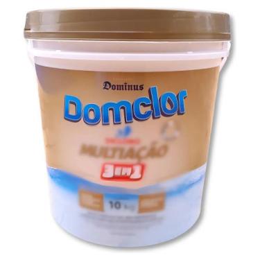 Imagem de Cloro Para Piscina 3 Em 1 Multiação 10Kg Domclor