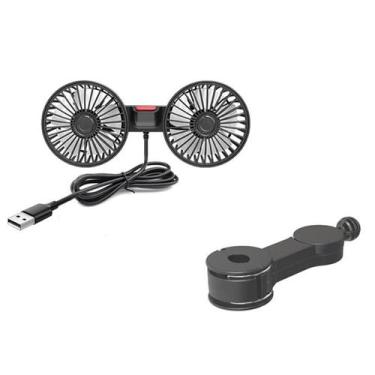 Imagem de Ventilador De Resfriamento USB Para Banco De Carro Com 3 Velocidades, 
