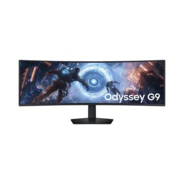 Imagem de Monitor Odyssey G9 49, Dqhd, 144hz, 1ms,ajuste De Altura, Freesync Premium Pro, Dp, HDMI, Usb Preta - Preto