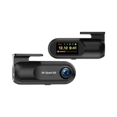 Imagem de Câmera Veicular 2K WiFi DVR Com Visão Noturna, Monitoramento De Estaci