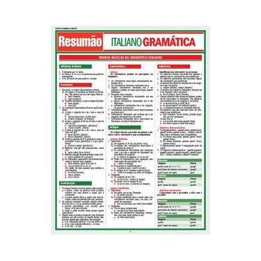 Imagem de Italiano - Gramática - Resumão