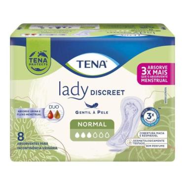 Imagem de Absorvente para Incontinência Urinária Tena Lady Discreet 8 Unidades