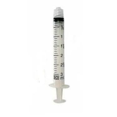 Imagem de Seringa BD Bico Luer Slip Sem Agulha 3ml 1 unidade BD