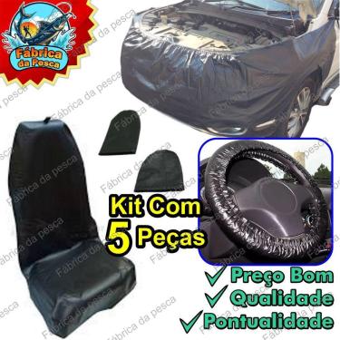 Imagem de Kit Capa de Proteção p/ Manutenção em Carro p/ Mecânico 5 Pç