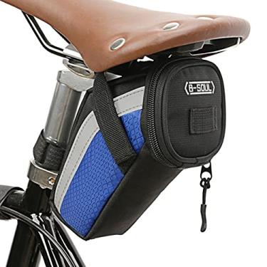Imagem de Tingpai Saco de sela de bicicleta Bolsa de assento de bicicleta Bolsa de cauda Bolsa Bolsa de zenamento de fer mentas de bicicleta MTB