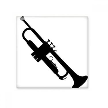 Imagem de Adesivo brilhante de azulejo de cerâmica com sons de vitalidade de música clássica de chifre