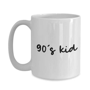 Imagem de Caneca dos anos 90 – Caneca infantil dos anos 90 – Caneca de café dos anos 90 – Presente dos anos 90 – Ideia de – Caneca de café de 425 g