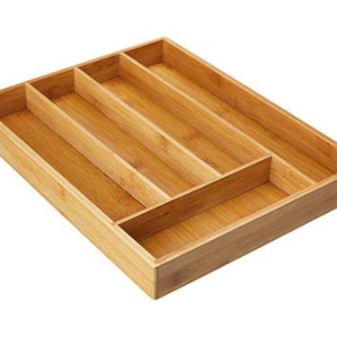 Imagem de Porta Talheres Gaveta Ecokitchen Bege Bambu - Mimo Style