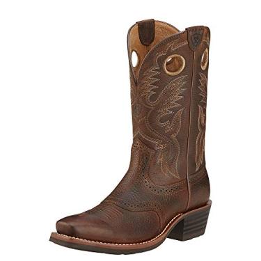 Imagem de ARIAT Heritage Roughstock Bota masculina, Bomber Terra/Marrom, 11 Wide