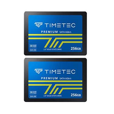 Imagem de Timetec SSD 3D NAND TLC SATA III 6Gb/s 2,5 polegadas 7 mm (0,28") 200 TBW Velocidade de leitura de até 550 MB/s SLC Cache Performance Boost Internal Solid State Drive para PC, computador, desktop e