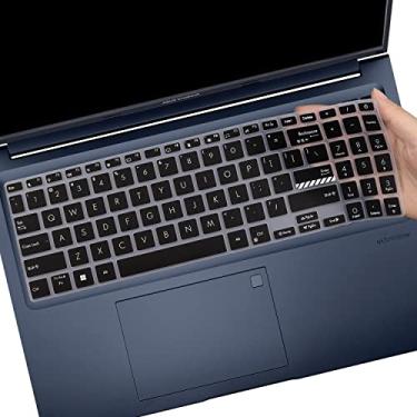 Imagem de Capa de teclado para ASUS VivoBook S 15 /VivoBook Pro 15X /VivoBook 16X M1502 M1503 K3502 M3502 K6501 M6501 K6502 M1603 F1603 X1603 M1605 F11605 605 X 1605 K3605 K3605VC K6602 K6604 F1605 TN3604