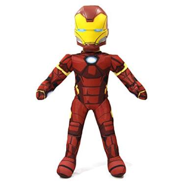 Imagem de Boneco Fantoche Homem de Ferro Sulamericana Fantasias Vermelho U- Único