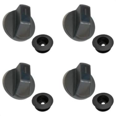 Imagem de 4 Vedação + 4 Botão Fogão Fischer Gran Cheff 4 Bocas Orignal