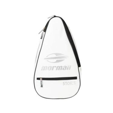 Imagem de Raqueteira Mormaii Storm II Beach Tennis PU Branco
