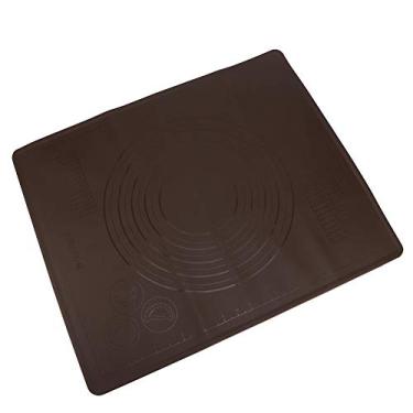 Imagem de Esteiras De Cozimento De Silicone, Esteira De Cozimento Não Silicone, Amassar Mat Slip Silicone Baking Mat Amassar Tapete De Cozimento Reutilizável Lavável Antiaderente Cozinhar