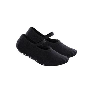 Imagem de Kit 2 Pares de Sapatilhas Bebê Antiderrapante Lupo 2027-004, Preto