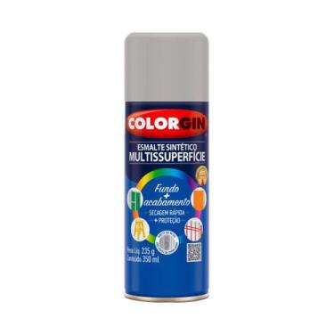 Imagem de Tinta spray uso geral branco rápido refrigerador 51001 colorgin 350ml 