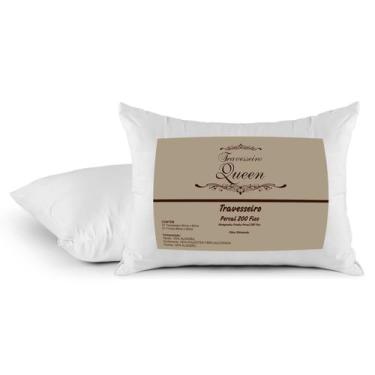 Imagem de Travesseiro Queen 80x60 Com Fronha Anti alergico Extra Macio - DG CONF