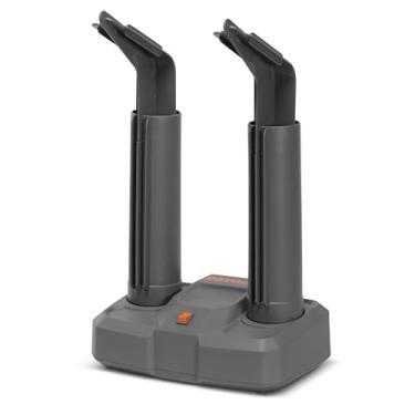 Imagem de DryGuy Secador de calçados – sem calor, secador de sapatos acionado por ventilador para caminhadas, chuteiras e sapatos sociais | Fluxo de ar suave | Design compacto e silencioso com 2 portas de
