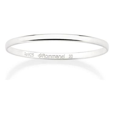 Imagem de Aliança Lisa De 1,0 Mm. 810258 - Rommanel, Branco, 20