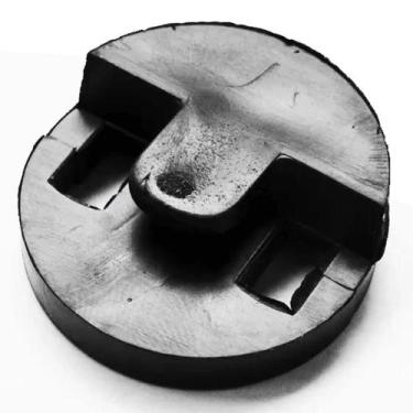 Imagem de Surdina Redonda Borracha Para Violino ou Viola - Orquezz