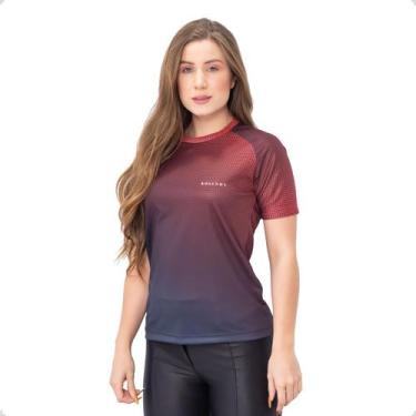 Imagem de Camisa dry fit academia feminina com proteção UV B40 - BOLLDOR, G