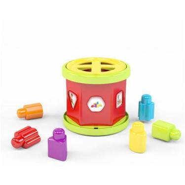 Imagem de Brinquedo Educativo Roda Educativa Viva Brincar 6 Peças - Dismat