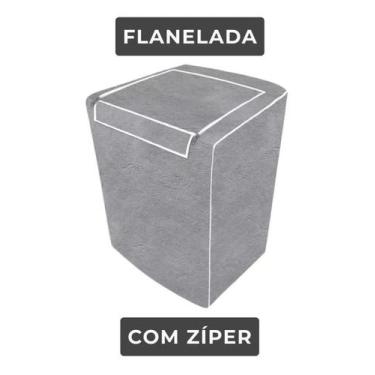 Imagem de Capa de Máquina de Lavar Electrolux Brastemp 7kg 8kg 9kg 10kg P com Zí