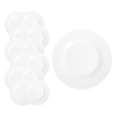 Imagem de Conjunto 12 Pratos Opaline Branco Raso 24cm Refeição Duralex - NADIR F