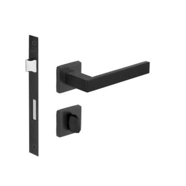 Imagem de Fechadura Banheiro Hato 2 Preta Imab