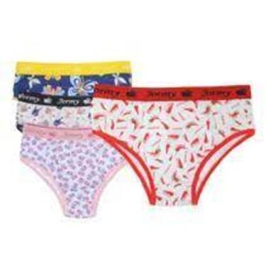 Imagem de Kit c/6 Calçinhas infantil Linda Flor, M