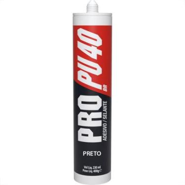 Imagem de Cola Pro Pu 40 Soudal Preto 230Ml/400G.