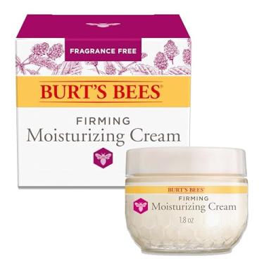 Imagem de Burt's Bees Stocking Stuffers, creme facial reafirmante renovador, alternativa de retinol antienvelhecimento, presentes de Natal hidratantes de origem natural para cuidados com a pele, 51 g (a