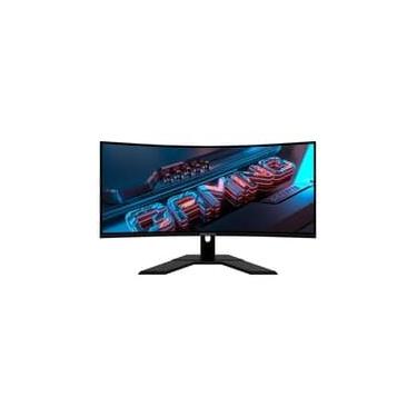 Imagem de Monitor Gamer Gigabyte, 34 WQHD, 120Hz, 1ms, DisplayPort e HDMI, 120% sRGB, HDR, Adaptive-Sync - GS34WQC SA