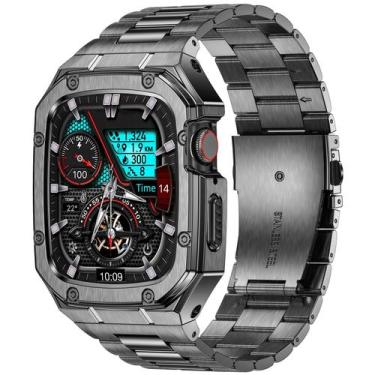 Imagem de Pulseira de Relógio BAITEYOU em Aço Inoxidável para Apple Watch Série 