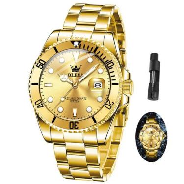 Imagem de Relógio OLEVS Masculino de Quartzo - Impermeável com Data