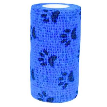 Imagem de Bandagem 10cm x 2mt - Patinhas Azul - Limed Mogi