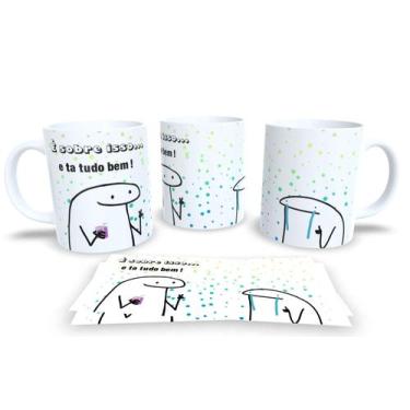 Imagem de Caneca de Porcelana Personalizada Flork Frases Engraçadas, Divertidas 
