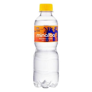 Imagem de Água Mineral Natural Com Gás minalba 310ml