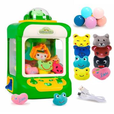 Imagem de Mini Maquina de Diversão Garra De Pegar Pelúcias Infantil Interativa -