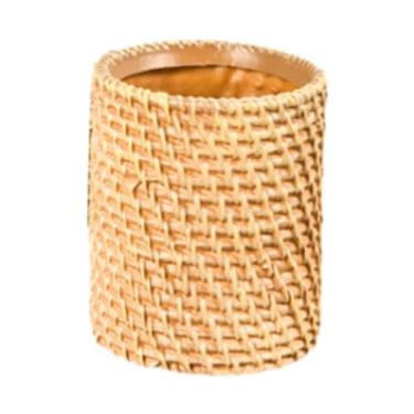 Imagem de Amagogo Organizador de mesa do portador de caneta Office Home Office Supplies Makeup Brush Storage lápis Copo para marcadores, marcadores, lápis, Cilindro